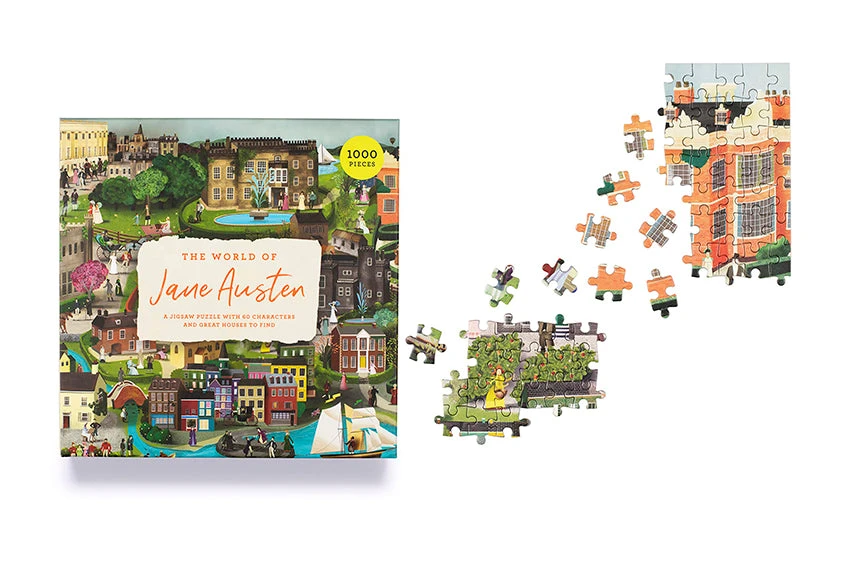 Laurence King The World Of Jane Austen 1000-Piece Jigsaw Puzzle 2 Laurence King The World Of Jane Austen 1000-Piece Jigsaw Puzzle - Image 2