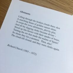 Central Poetry Instead Of A Card - Ten Poems About Gardens -Literary Gift Shop 882A37F1 CD4F 41B3 9478 A6DE776CF05B