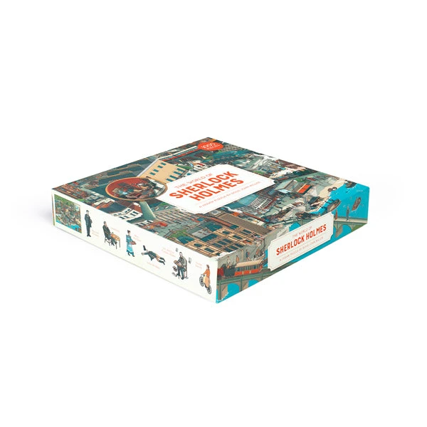 Laurence King The World Of Sherlock Holmes 1000-piece Jigsaw Puzzle 5 Laurence King The World Of Sherlock Holmes 1000-piece Jigsaw Puzzle - Image 5