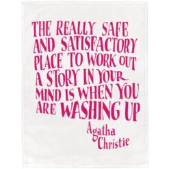 TLGC Epson Agatha Christie Tea Towel