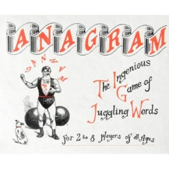 Oxford Games Anagram - The Ingenious Game Of Juggling Words -Literary Gift Shop Anagram game