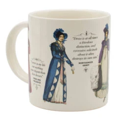 UPG Jane Austen's Regency Finery Heat-Transformation Mug -Literary Gift Shop Audten7