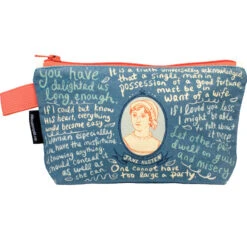 UPG Jane Austen Zipped Pouch