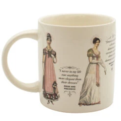 UPG Jane Austen's Regency Finery Heat-Transformation Mug