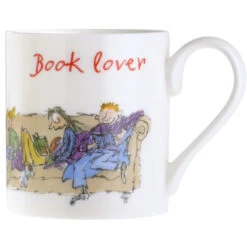 McLaggan Quentin Blake 'Book Lover' Mug