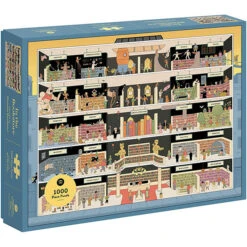 Macmillan In The Bookstore 1000 Piece Jigsaw Puzzle -Literary Gift Shop BookstoreJigsaw1
