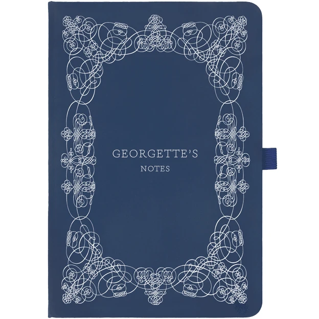 Personalised Personalised Notebook - Name & Decorated Border 8 Personalised Personalised Notebook - Name & Decorated Border - Image 8