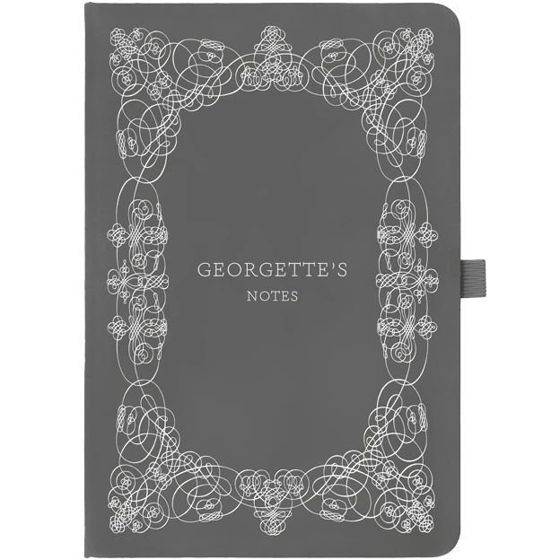 Personalised Personalised Notebook - Name & Decorated Border 11 Personalised Personalised Notebook - Name & Decorated Border - Image 11