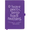 TLGC Mimaki Elizabeth Barrett Browning Writerly Quote Notebook