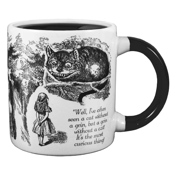 UPG Disappearing Cheshire Cat Mug 2 UPG Disappearing Cheshire Cat Mug - Image 2