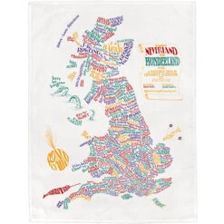 TLGC Epson From Neverland To Wonderland Tea Towel