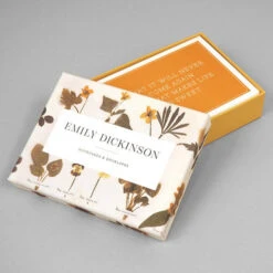 Macmillan Emily Dickinson Notecards -Literary Gift Shop Emily dickinson notecards F