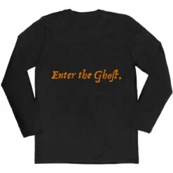 TLGC Epson Hamlet 'Enter Ghost' Long-sleeved Unisex T-shirt 5 TLGC Epson Hamlet 'Enter Ghost' Long-sleeved Unisex T-shirt -Literary Gift Shop EntertheGhostblackLONGSLEEVED