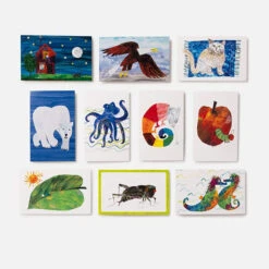 GBS/TBS Eric Carle's Box Of Wonders: 100 Colourful Postcards -Literary Gift Shop EricCarlepostcardsB
