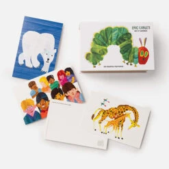 GBS/TBS Eric Carle's Box Of Wonders: 100 Colourful Postcards -Literary Gift Shop EricCarlepostcardsD