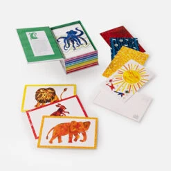 GBS/TBS Eric Carle's Box Of Wonders: 100 Colourful Postcards -Literary Gift Shop EricCarlepostcardsE