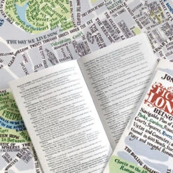 Bookish A Map Of Fictional London - Now Available As A Map Or Poster -Literary Gift Shop Fictional London POSTER 3