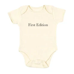 TLGC Epson First Edition Babygro -Literary Gift Shop FirstEditionBabygroCream