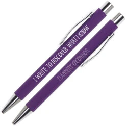 TLGC Mimaki Flannery O'Connor Writerly Quote Pen
