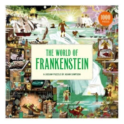Hachette The World Of Frankenstein 1000 Piece Jigsaw Puzzle