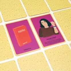 Kikkerland Great Women Writers Matching Memory Game -Literary Gift Shop GG236 Action1