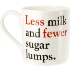 TLGC Grammar Grumble Mugs Set -Literary Gift Shop GRAMMARLESSFEWER2023