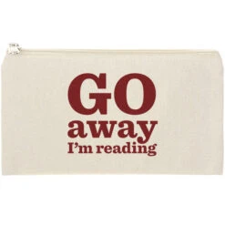 TLGC Epson Go Away I'm Reading Pencil Case