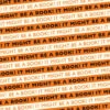 TLGC It Might Be A Book! Wrapping Paper Orange/Black