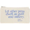 TLGC Epson Jane Austen Writerly Quote Pencil Case