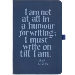 TLGC Mimaki Jane Austen Writerly Quote Notebook