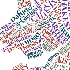 Bookish Literary Map Of Britain -Literary Gift Shop Literary map 5TH EDITION 5