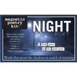 Magnetic Poetry Magnetic Poetry - Night Poet Edition