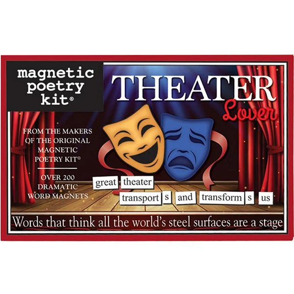 Magnetic Poetry Magnetic Poetry - Theatre Lover Edition 1 Magnetic Poetry Magnetic Poetry - Theatre Lover Edition
