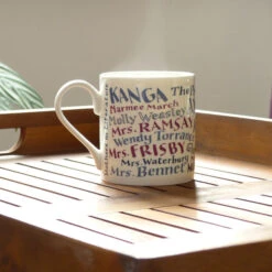 TLGC Mothers In Literature Mug -Literary Gift Shop Mothers mug lifestyle