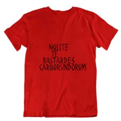 TLGC Epson Nolite Te Bastardes Carborundorum T-shirt - Choice Of Shapes/Styles 8 TLGC Epson Nolite Te Bastardes Carborundorum T-shirt - Choice Of Shapes/Styles -Literary Gift Shop Nolitet shirtunisexRED