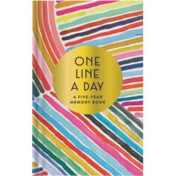 Macmillan Rainbow One Line A Day Journal