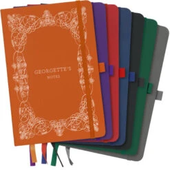 Personalised Personalised Notebook - Name & Decorated Border