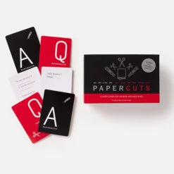 Gardners Papercuts Card Game 12 Gardners Papercuts Card Game -Literary Gift Shop PapercutsB