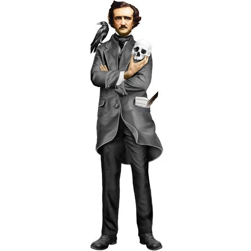 UPG Edgar Allan Poe Shaped Card 1 UPG Edgar Allan Poe Shaped Card