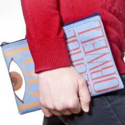 Out Of Print Zipped Pouch - Nineteen Eighty-Four -Literary Gift Shop PouchesAction