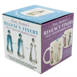 UPG Jane Austen's Regency Finery Heat-Transformation Mug -Literary Gift Shop RegencyFineryBox