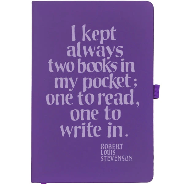 TLGC Mimaki Robert Louis Stevenson Writerly Quote Notebook 1 TLGC Mimaki Robert Louis Stevenson Writerly Quote Notebook