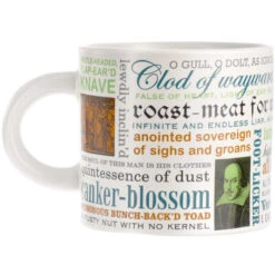 UPG Shakespearean Insults Mug 8 UPG Shakespearean Insults Mug -Literary Gift Shop SHAKESPEARE INSULT MUG 2