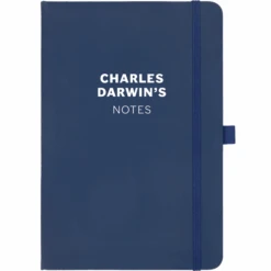 Personalised Personalised Notebook - Sans Serif Font 21 Personalised Personalised Notebook - Sans Serif Font -Literary Gift Shop Sans Serif Blue Charles Darwin