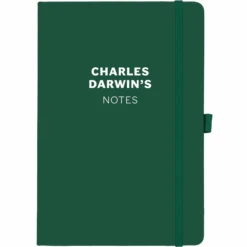 Personalised Personalised Notebook - Sans Serif Font 16 Personalised Personalised Notebook - Sans Serif Font -Literary Gift Shop Sans Serif Green Charles Darwin