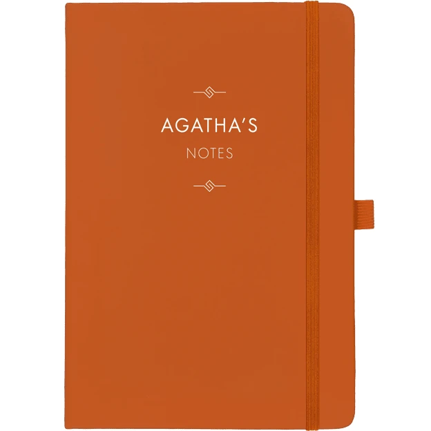 Personalised Personalised Notebook - Sans Serif Font With Ornaments 8 Personalised Personalised Notebook - Sans Serif Font With Ornaments - Image 8