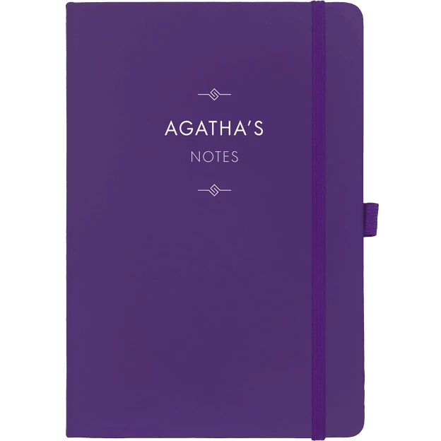 Personalised Personalised Notebook - Sans Serif Font With Ornaments 9 Personalised Personalised Notebook - Sans Serif Font With Ornaments - Image 9