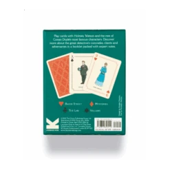 Gardners Sherlock Holmes Playing Cards 5 Gardners Sherlock Holmes Playing Cards -Literary Gift Shop ScreenShot2023 05 22at18.09.55