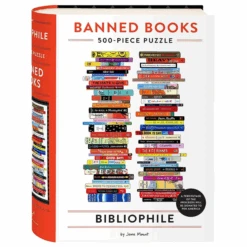 Macmillan Bibliophile Banned Books 500 Piece Jigsaw Puzzle