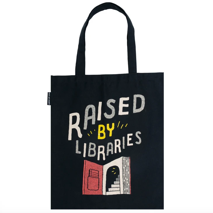 Out Of Print Raised By Libraries Tote Bag 1 Out Of Print Raised By Libraries Tote Bag